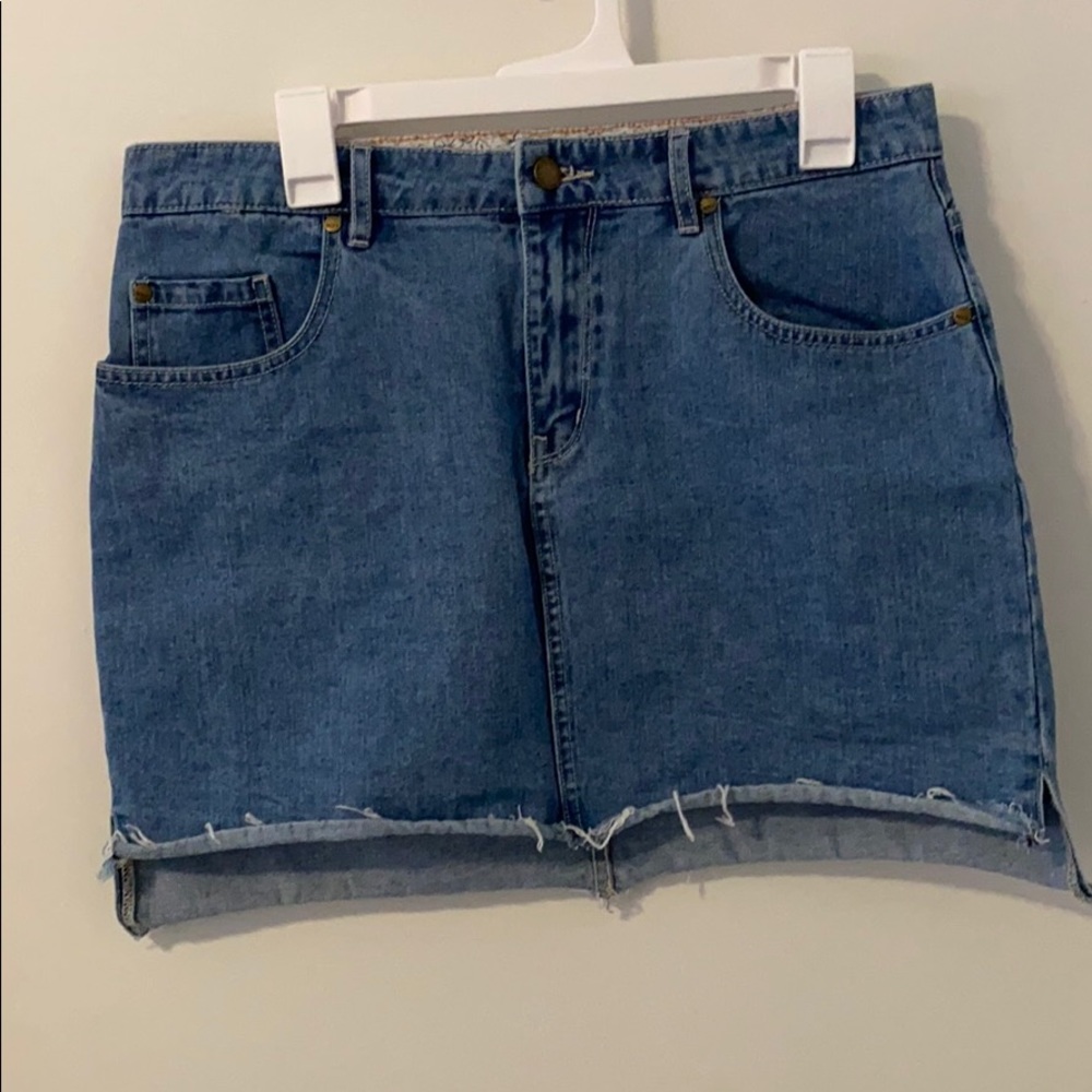 Roxy denim skirt